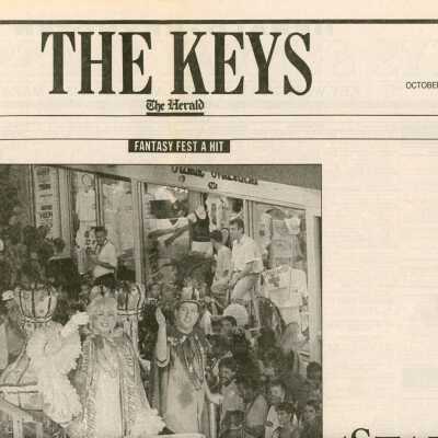 Pictures with captions about Fantasy Fest in the Key West Citizen.