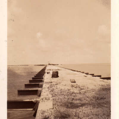 Old Seven Mile Bridge construction
