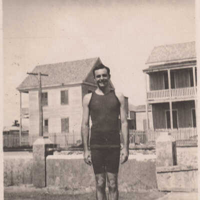 Unknown Man in a Bathing Suit