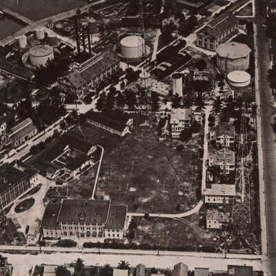 Aerial View of Marine Barracks