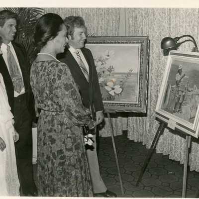 Alton Lowe Art Reception