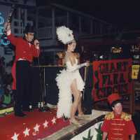 A float in the parade.