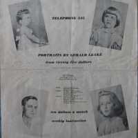 Gerald Leake Portrait Advertisement