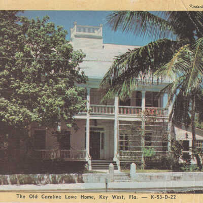 The Old Caroline Lowe Home, Key West