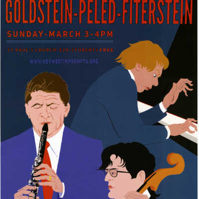 'Goldstein-Peled-Fiterstein' Impromptu Classical Concerts Poster