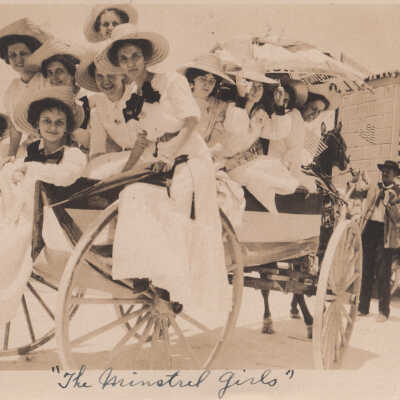 The Minstrel Girls at July 4th Celebration