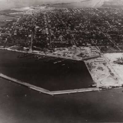 Aerial view of Key West Naval Station: Copyright: © Key West Art & Historical Society; Origformat: Print-Photographic