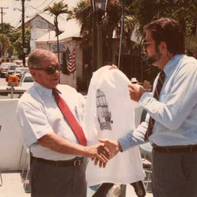 Dante Fascell and Judge Richard Fowler: Copyright: © Key West Art & Historical Society; Origformat: Print-Photographic