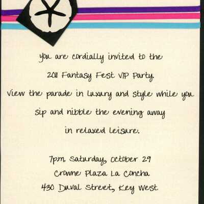 La Concha VIP party.