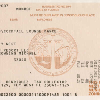 Business Tax Receipt Atlantic Shores