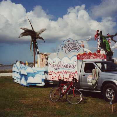 Float number 50 in the parade.
