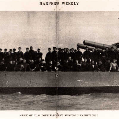 Crew of US Double-Turret Monitor "Amphitrite"