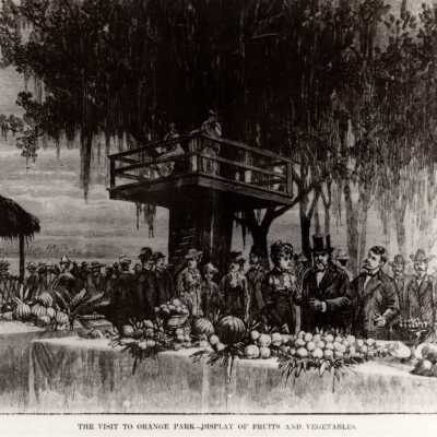 President Grant Visiting Orange Park, Florida