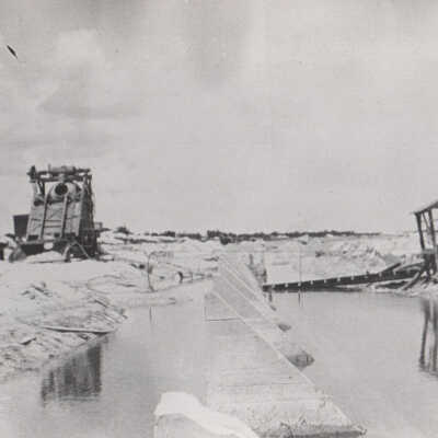 Construction of the boulevard in Key West