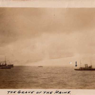 Second Sinking of the U.S.S. MAINE: Copyright: © Key West Art & Historical Society; Origformat: Print-Photographic