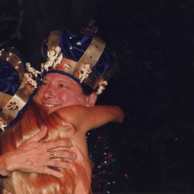 Fantasy Fest King and Queen at the Coronation Ball.