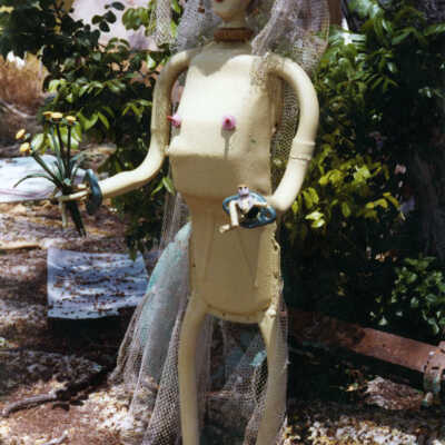 Stanley Papio's Bowlegged Bride Sculpture