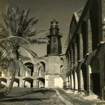 Garden Key Lighthouse at Fort Jefferson