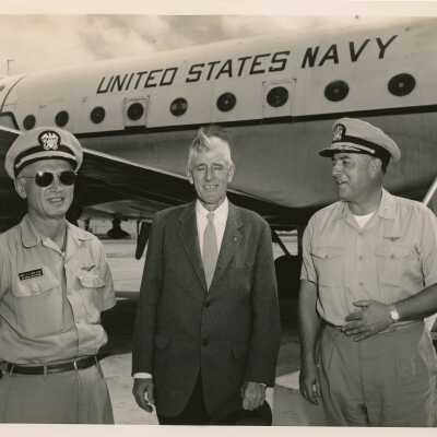 Captain J. C. Toth at Naval Air Station Key West