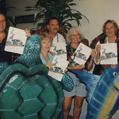 Unknown group of people at the Coors light parade workshop.