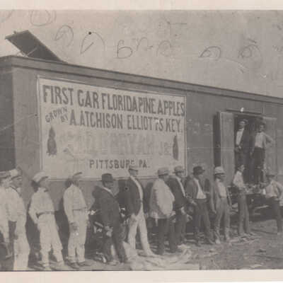 First Car of Pineapples Shipped by A. Atchison