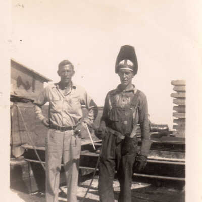 Old Seven Mile Bridge construction