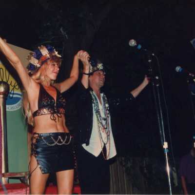 Fantasy Fest King and Queen at the Coronation Ball.