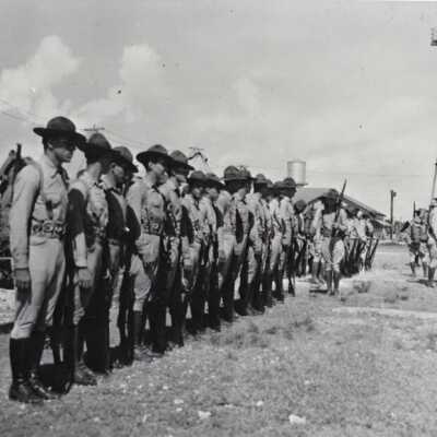 Florida National Guard 265th Coast Artillery Camp: Copyright: © Key West Art & Historical Society; Origformat: Print-Photographic