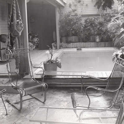 Unknown patio and pool