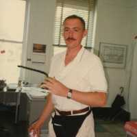 An unknown man.