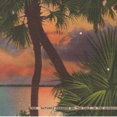 Sunset over the Gulf of Mexico