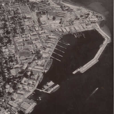 Aerial view (from the north) of western Key West
