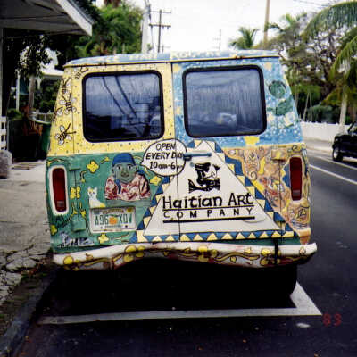Haitian Art Company Van