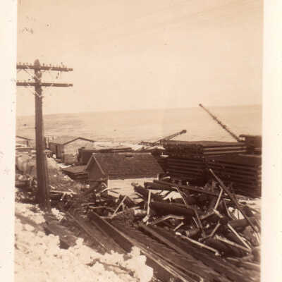 Old Seven Mile Bridge construction