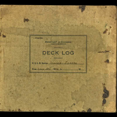 Lighthouse Tender EUREKA Ship's Log