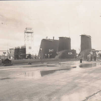 Sailors on submarines