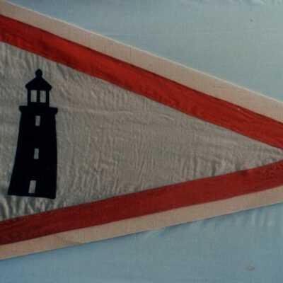 Pennant at Key West Lighthouse Keeper's Quarters: Copyright: © Key West Art & Historical Society; Origformat: Print-Photographic