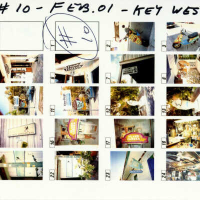 Key West Images Contact Sheet - Roll 10A