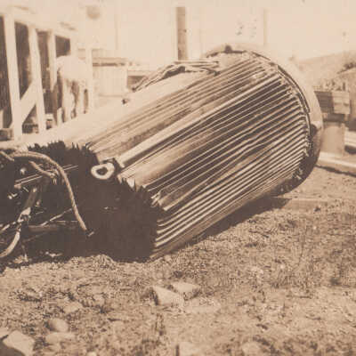 Damaged piece of equipment