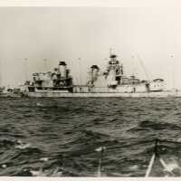 A Navy ship