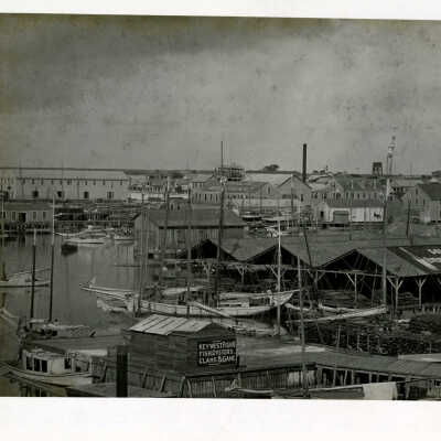 Key West Bight along Caroline Street