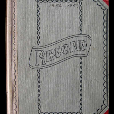 Convent of Mary Immaculate Student Enrollment Book