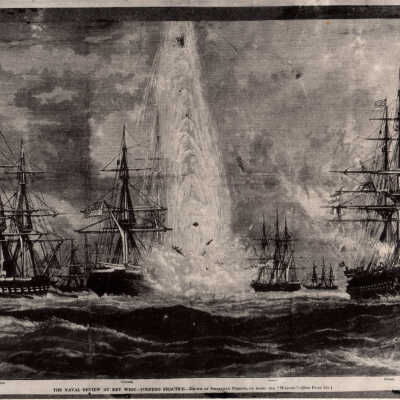 The Naval Review at Key West - Torpedo Practice