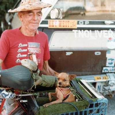 Iguana Man: Copyright: © Key West Art & Historical Society; Origformat: Print-Photographic