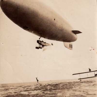Blimp and Seaplane: Copyright: © Key West Art & Historical Society; Origformat: Print-Photographic