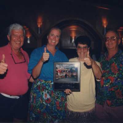 Unknown group of people at the Call of the Wild Awards ceremony.