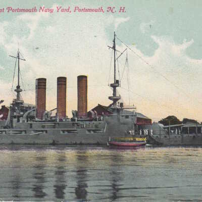 U.S.S. Maine at Portsmouth Navy Yard, Portsmouth, N.H.
