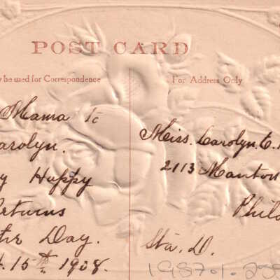 Birthday Greetings: © Key West Art & Historical Society