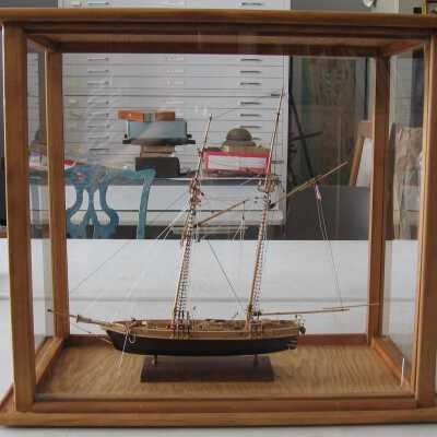 U.S.S. GRAMPUS Ship Model: © Key West Art & Historical Society