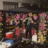 A float in the parade.